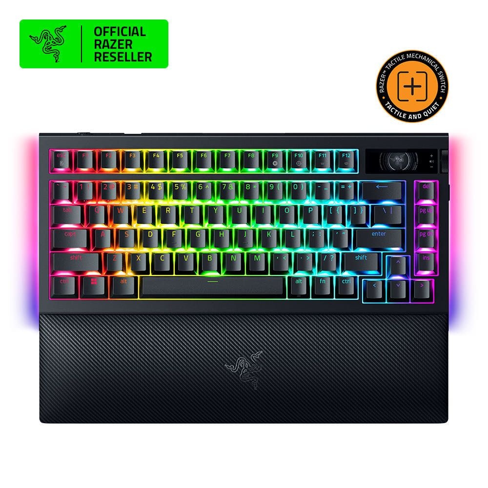 레이저코리아 BlackWidow V4 Pro 75% 게이밍 키보드