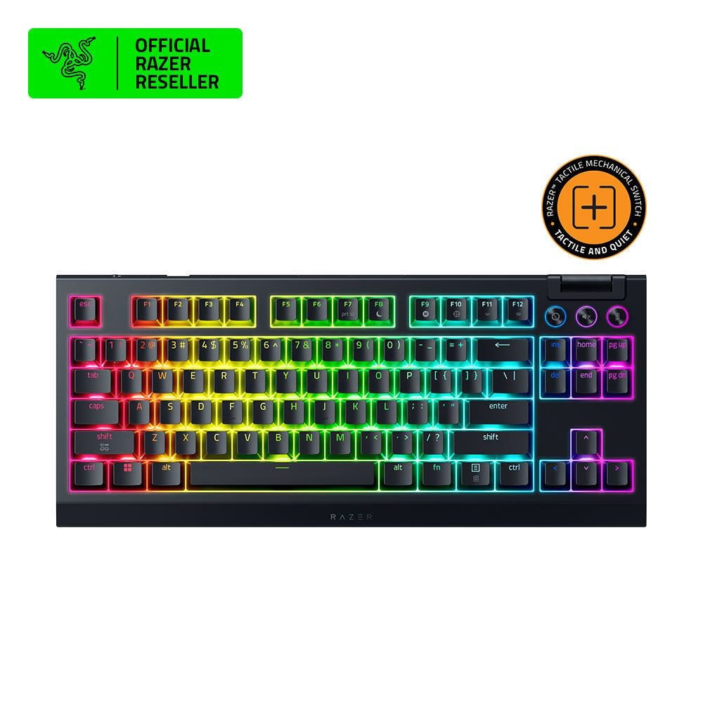 레이저코리아 BlackWidow V4 Tenkeyless HyperSpeed 게이밍 키보드