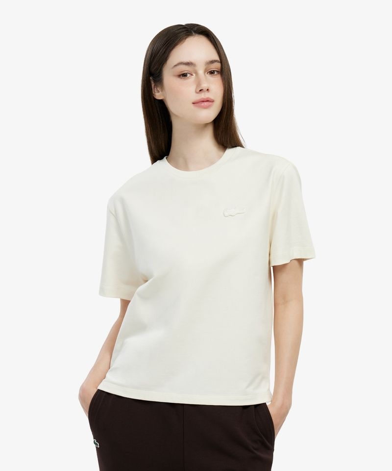 <매장정품> 라코스테 LACOSTE 여성 빅크록 반팔 티셔츠 TF702E-56G S7G TF702E-56GS7G 359891