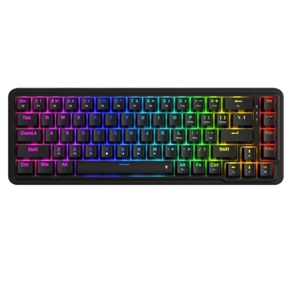 Redragon [해외] 레드ragon K709 HE 래피드 트리거 게이밍 키보드, 8K 유선 기계식 차세대 UltraMag 100% POM 실키 마그네틱 스위치, 듀얼 모