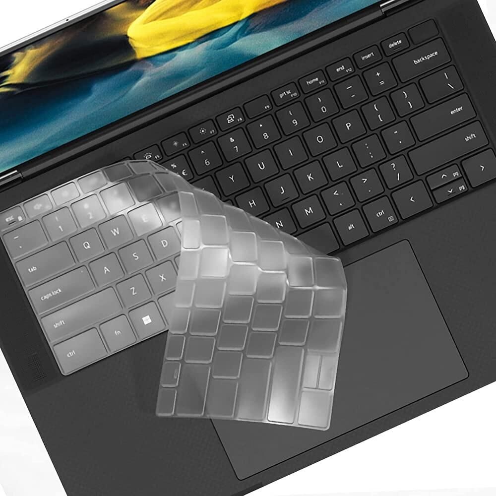 [해외] 2025-2022 델 XPS 15 9500 9510 9520 9530 15.6인치 및 17 9720 9700 9710 9730 17인치 DELL Precision 5770 5570 5760용 키보드 커버 5560 15.6 17