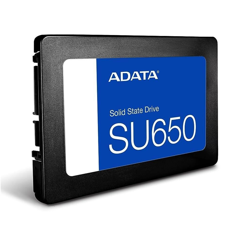 [해외] ADATA Ultimate SU650 솔리드 스테이트 드라이브 - 1TB 내장 SSD 2.5인치 SATA 6Gb/s PC 업그레이드 고속, 안전한 데이터 스토