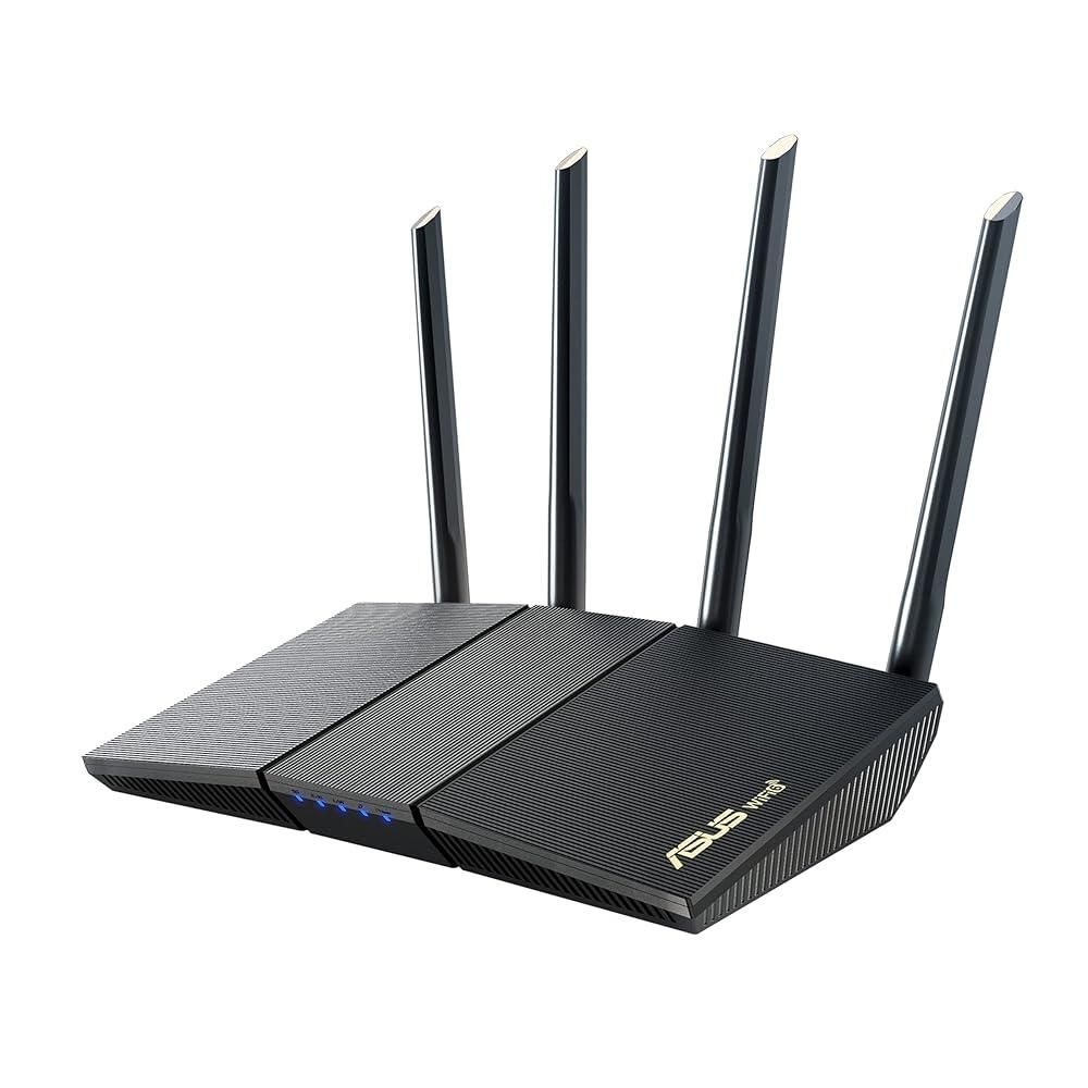 [해외] ASUS RT-AX3000S 듀얼 밴드 Wi-Fi 6 확장 가능한 라우터, 인스턴트 가드, 자녀 보호 스케줄링, 내장 VPN, AiMesh 호환