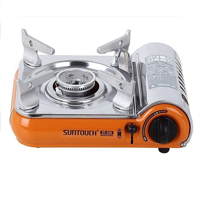 썬터치 휴대용 미니 가스랜지 ST- 350 캠핑용품 식당 야영 팬션 낚시