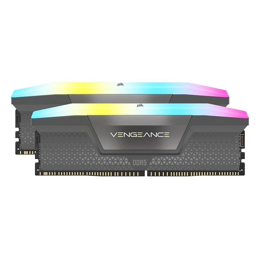 Corsair [해외] CORSAIR Vengeance RGB DDR5 조명 향상 키트 물리적 메모리 없음 - 그레이