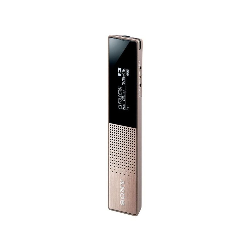 [해외] 소니 스테레오 IC 녹음기 고성능 디지털 마이크 브라운 ICD-TX650 16GB