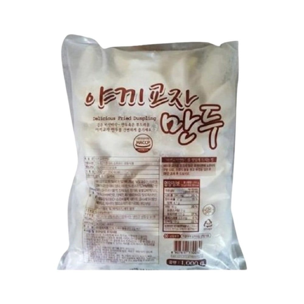 엄지식품 한끼식사 자취생 편의점 대용량 업소용 만두 야끼 교자만두 1kg 1개
