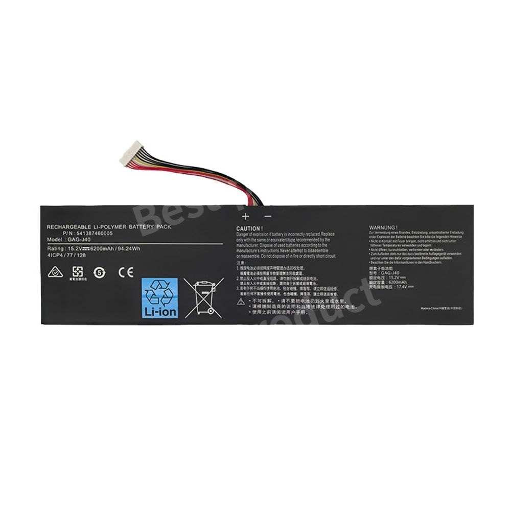 [해외] 기가바이트 에어로 호환 노트북 배터리 GAG-J40 15X V8 15W X9-2019 15