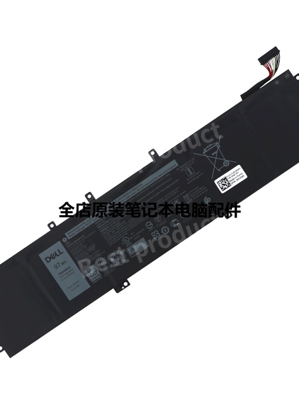 [해외] 델 노트북 배터리 XPS 15 7590 9570 9560 H5H20 V0GMT 56Wh 6GTPY 4K1VM 97Wh