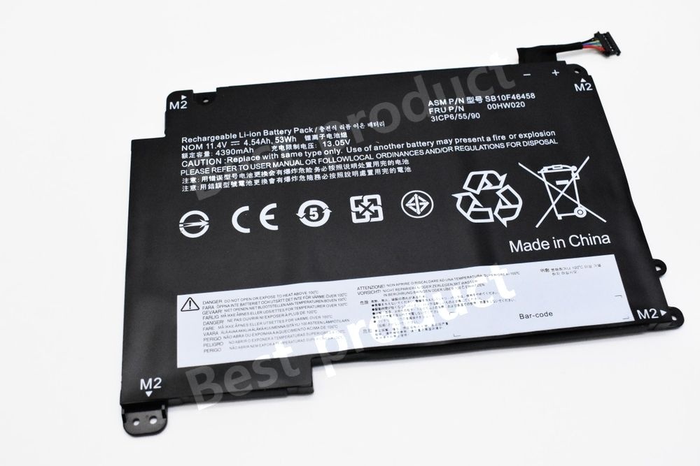 레노버 씽크패드 P40 Yoga 14 Yoga 460 노트북 배터리 호환 00HW020 00HW021
