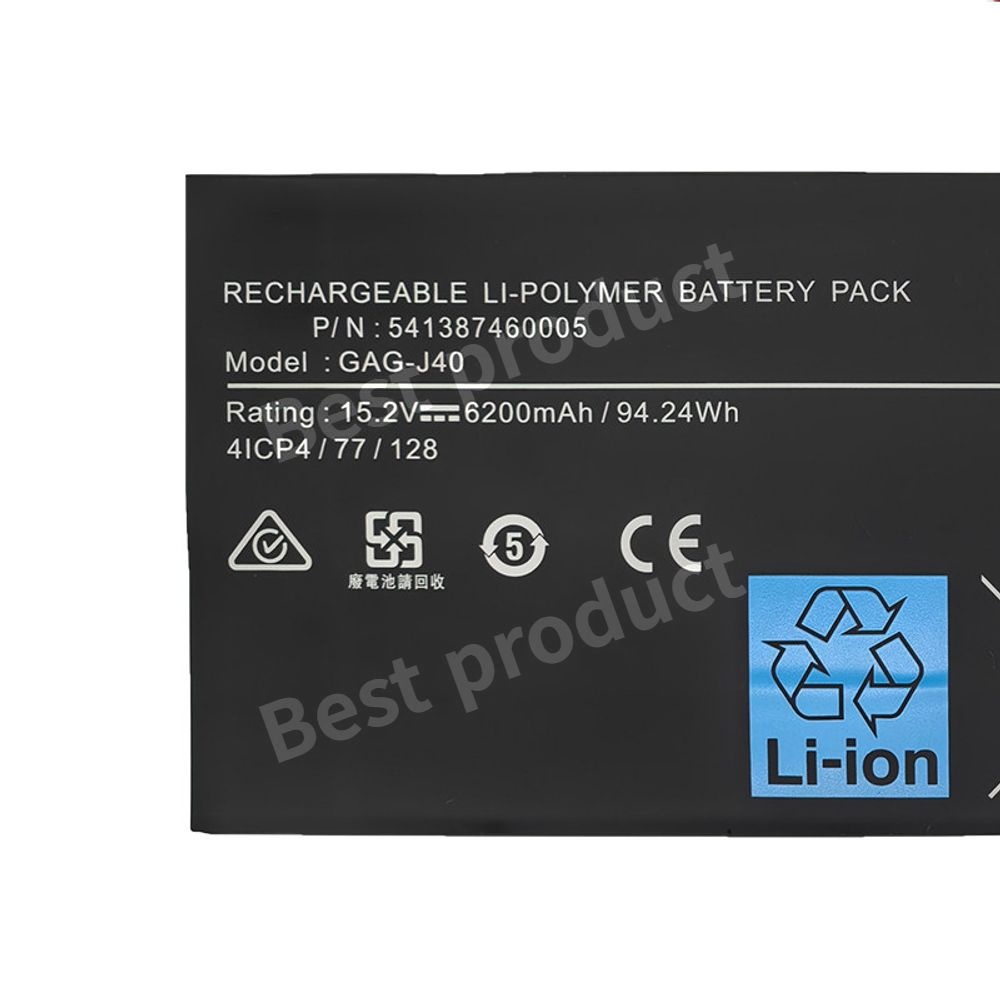 [해외] 기가바이트 AERO 15X V8 15W 15 호환 배터리 GAG-J40 X9-2019 15X