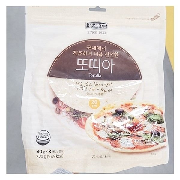 풍국면 또띠아 320g