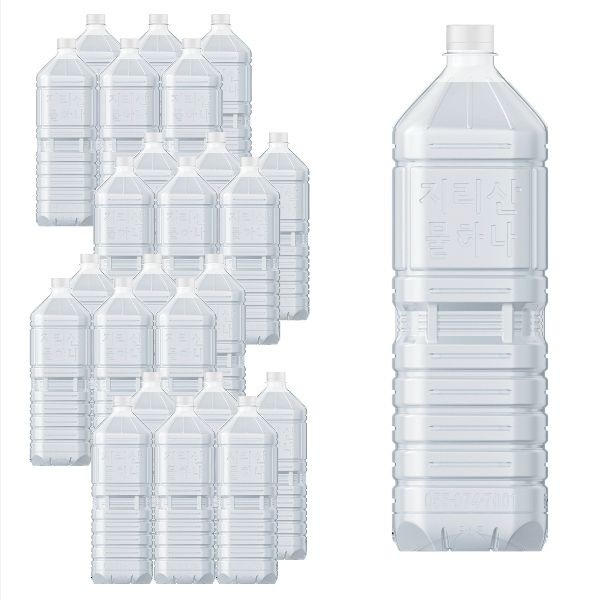 지리산 물하나 ECO 생수 2L 24개