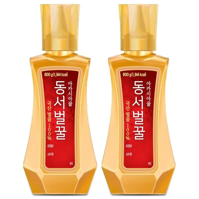 동서벌꿀 아카시아꿀 600gX2개
