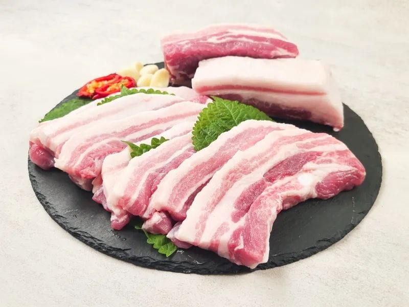 [롯데온] 국내산 한돈 생삼겹 1kg (16,520원 / 무료배송)