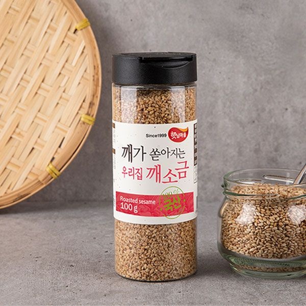 [온누리7%혜택][햇님마을] 깨가 쏟아지는 우리집 국산 깨소금 100g