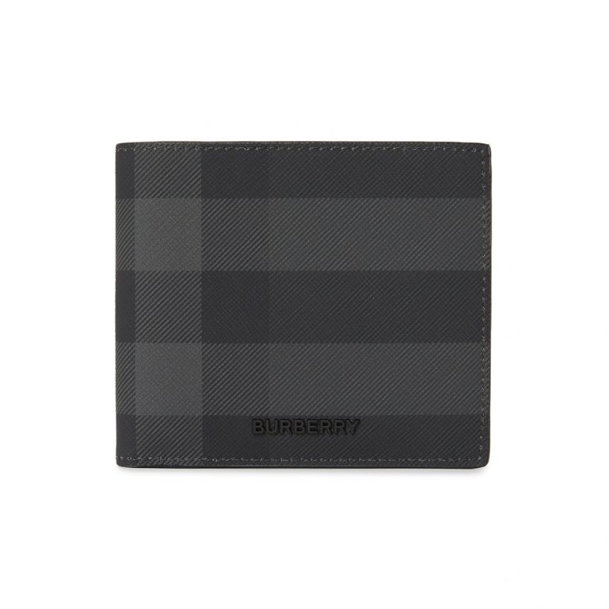 BURBERRY 체크 남성 반지갑 REG CC BILL8 8070273