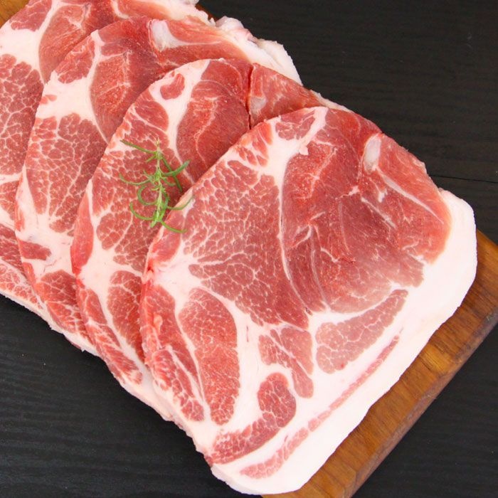 고기창고 프리미엄 왕목살(목전지)500g+500g 총1kg 구이용/볶음용/찌개용