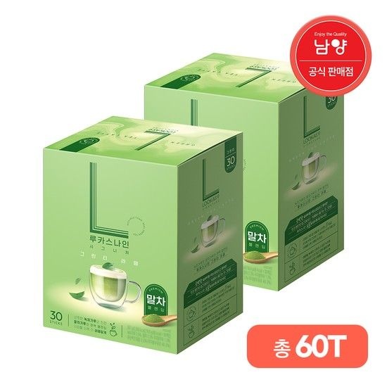 루카스 나인 그린티 라떼 30Tx2