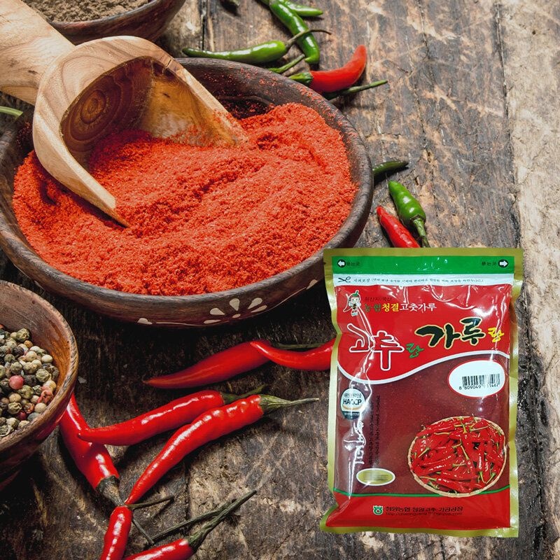 [푸드조아] 청양농협 국내산 햇살초 매운맛 고춧가루 500g (HACCP)