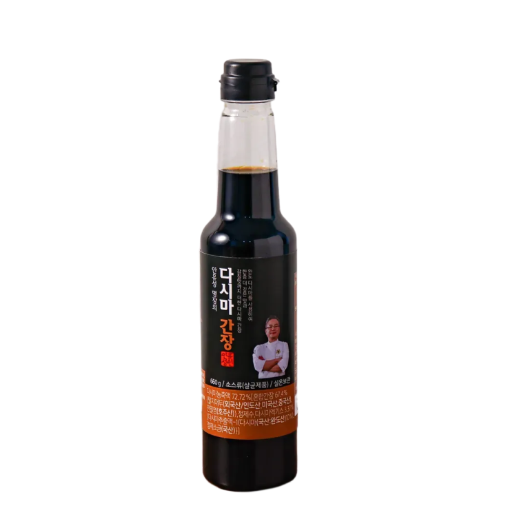 [황씨네옹고집] 안유성 명장 완도 다시마 간장 680g