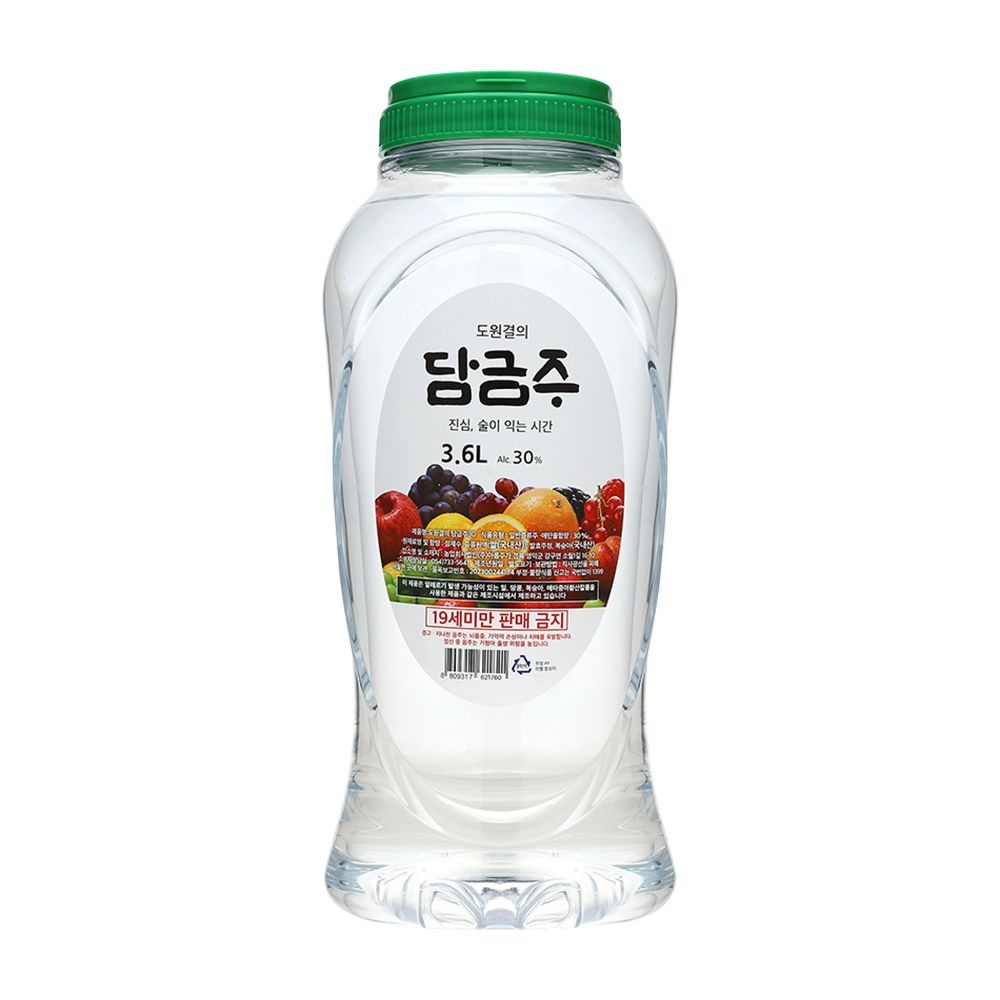 아름주가 도원결의 담금주 30도 3600ml 무감미 쌀증류원액
