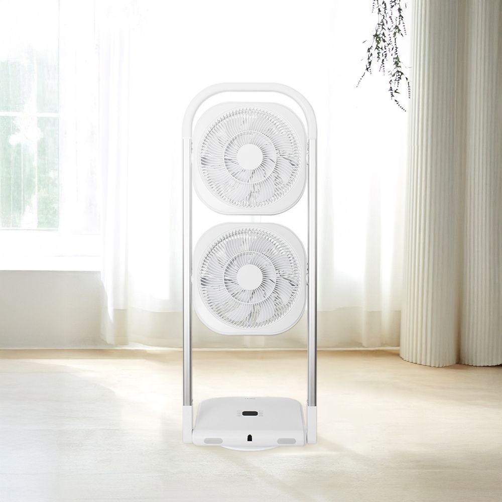르젠 (현대홈쇼핑) 르젠 슬림 수납형 듀얼팬 접이식 선풍기 LZEF-CD300W