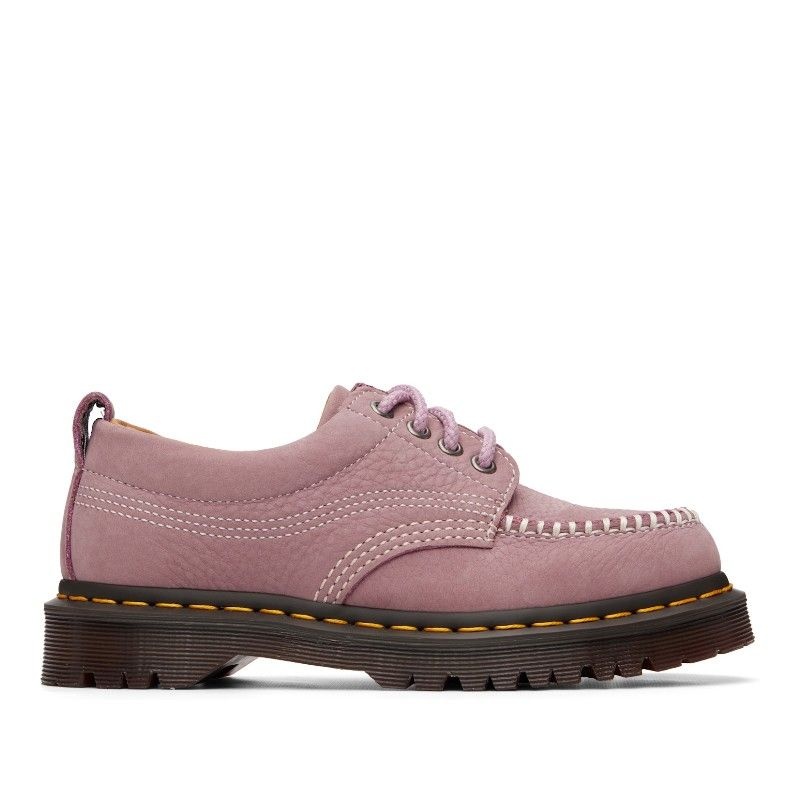 DR.MARTENS 닥터마틴 핑크 로웰 누벅 가죽 더비 슈즈 42365650 Dusty Rose