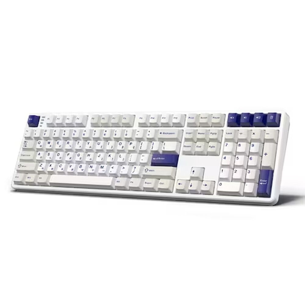 한성컴퓨터 GK798PRO 유무선 기계식 KTT블루 포각 오션화이트
