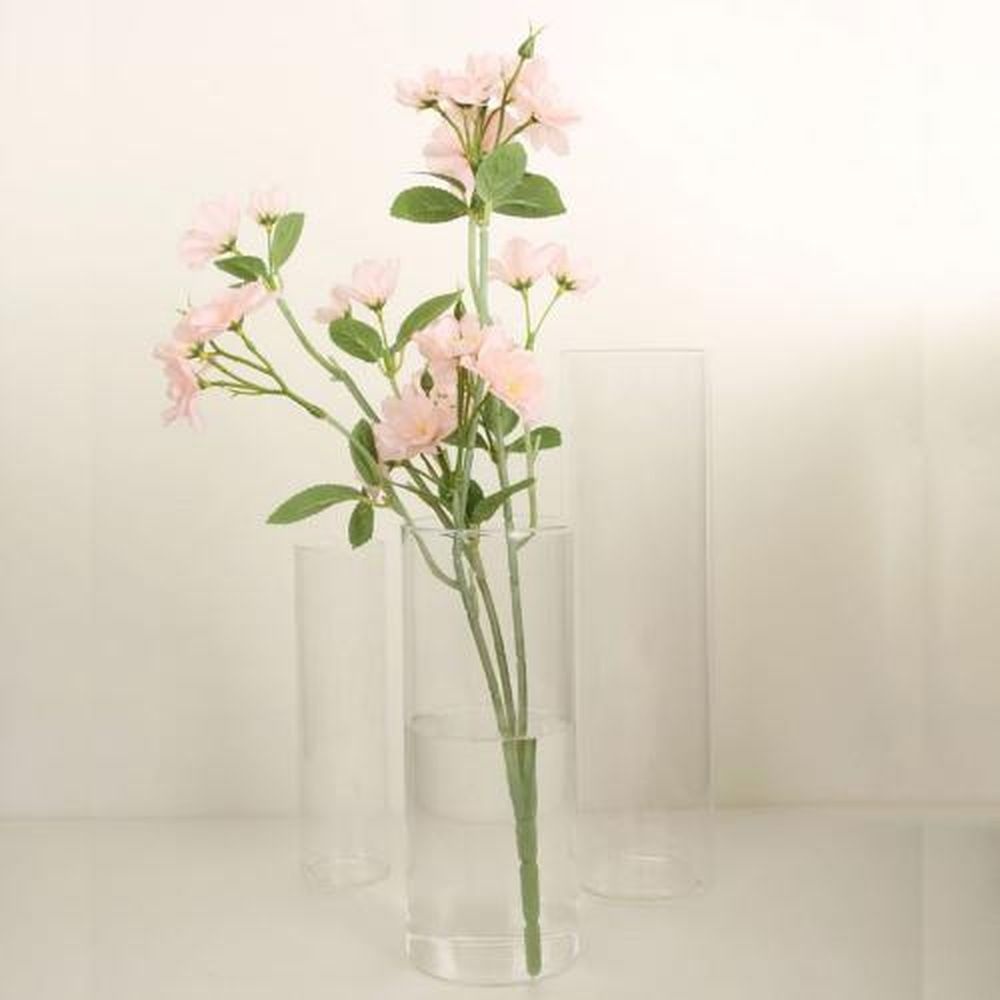 SJ 마카 유리 화병 MK-F820 원통화병850ml_2P
