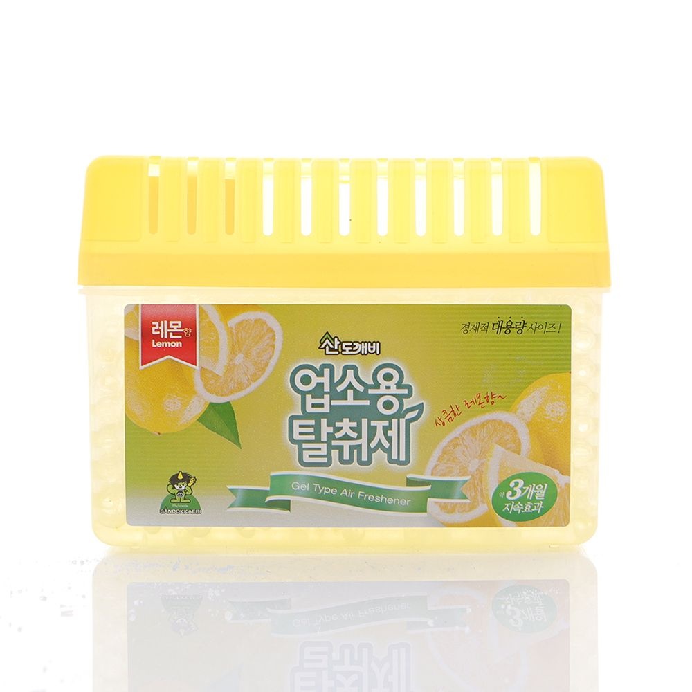 산도깨비 업소용 탈취제 대용량 550g - 레몬 /냄새제거/악취제거/방향제