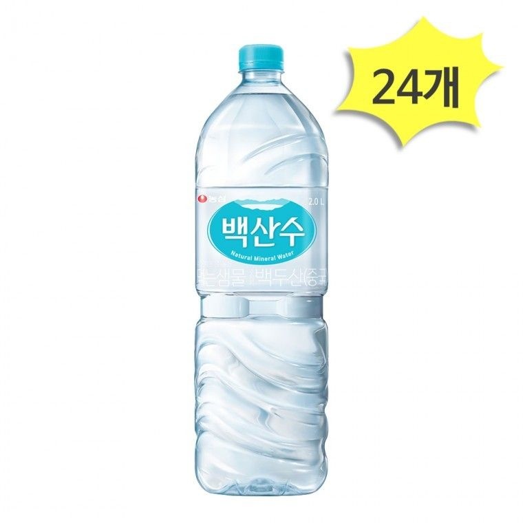 농심 <b>백산수</b> 유라벨 <b>2L</b> x 24개 농심 <b>생수</b> 물2리터