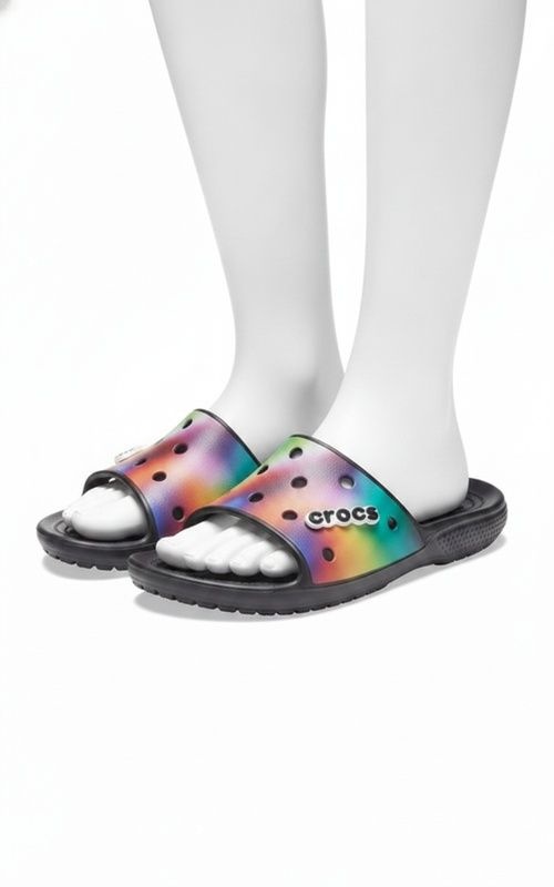 크록스/크록스코리아(Crocs Korea Inc) 크록스 공용 클래식 솔라라이즈드 슬라이드 BKM 22SUSL207557 22 Z0C4