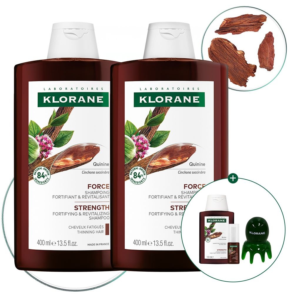 [두피활력&모발강화] 퀴닌 에델바이스 샴푸 400ml 2개 + 퀴닌 샴푸 100ml + 세럼 10ml + 문어 괄사 증정