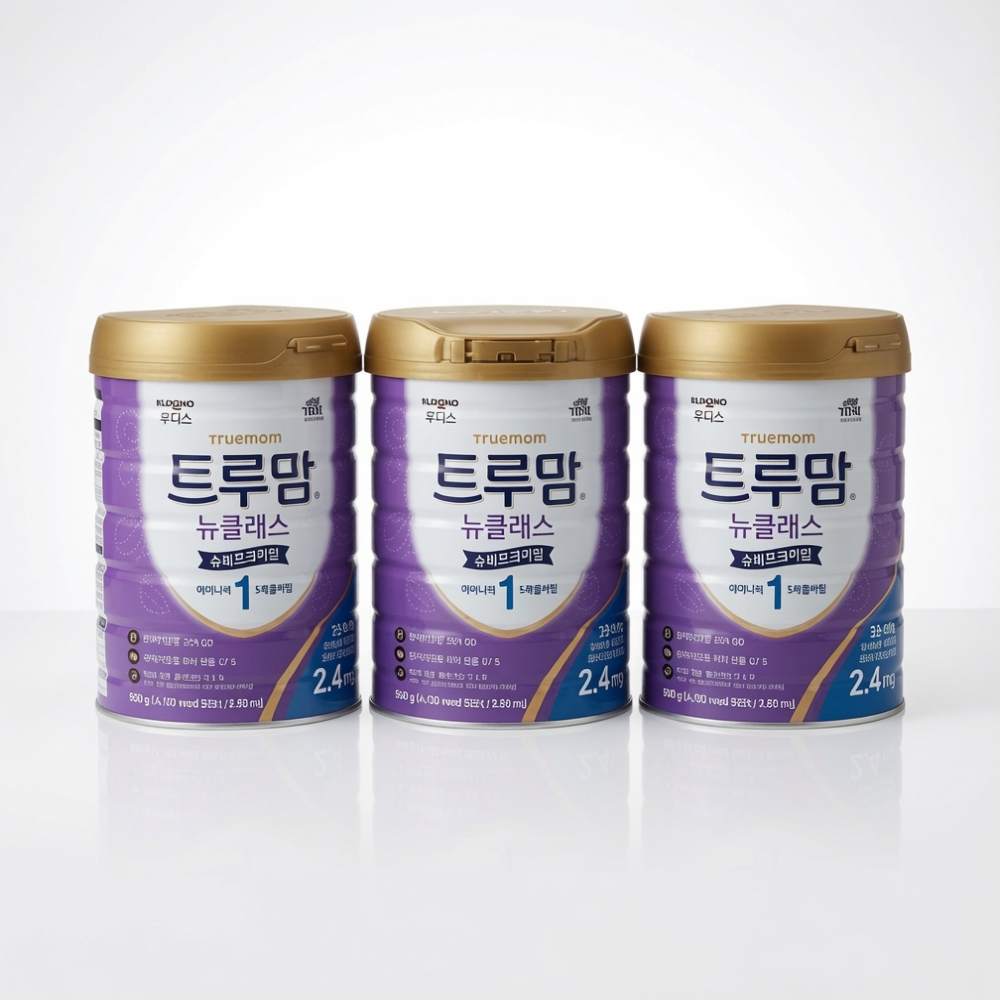 트루맘 뉴클래스 슈퍼프리미엄 1단계 800g, 3개