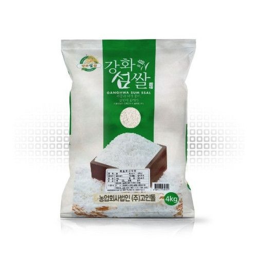 [온누리상품] 25년 강화섬쌀 찹쌀 4kg/8kg/10kg/20kg [국산]