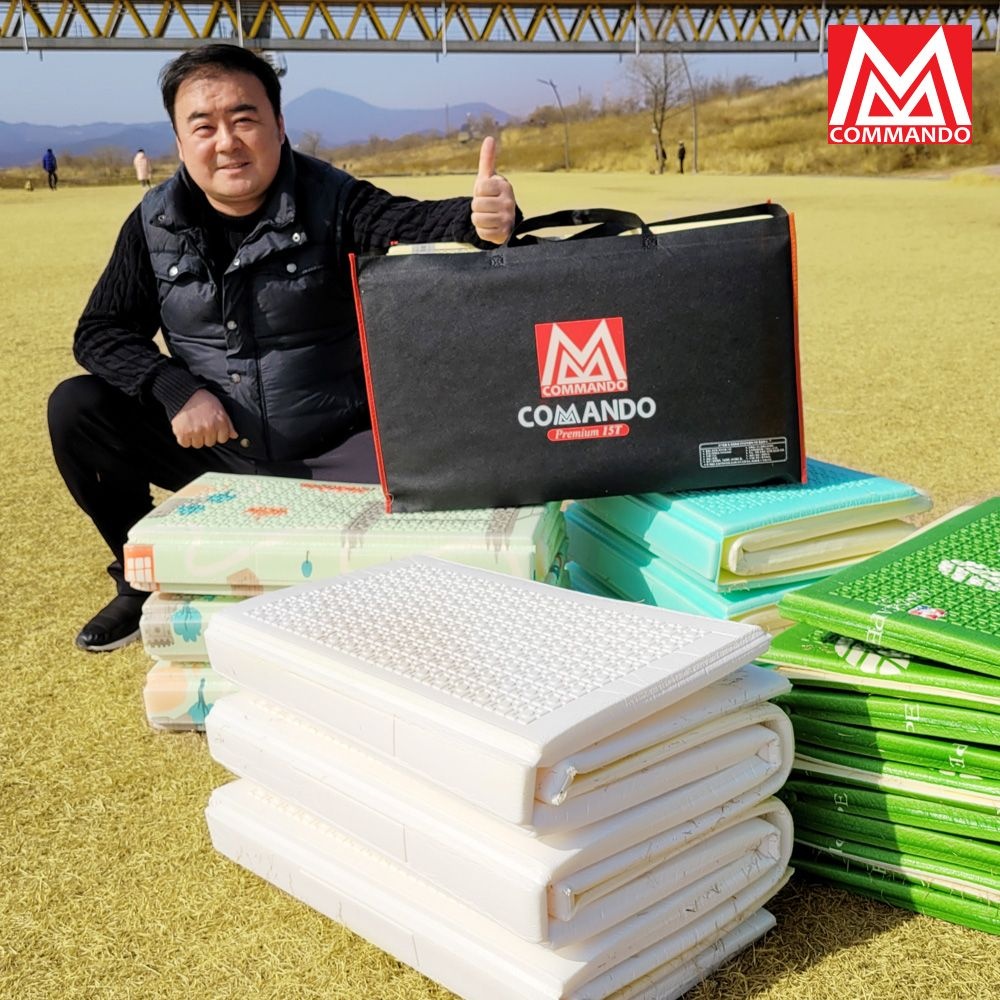 코만도 프리미엄 국내최대 두께 15T 두꺼운 캠핑매트