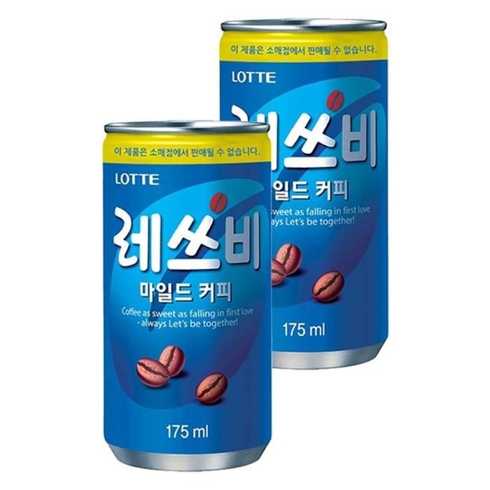 롯데 레쓰비 마일드 업소용 175ml x 60캔(30캔x2박스)