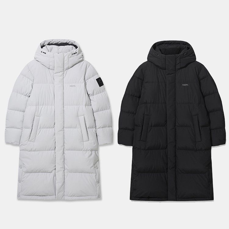 [롯데온] 네파 남여공용 에센셜 롱 다운자켓 (103,850원/무료)