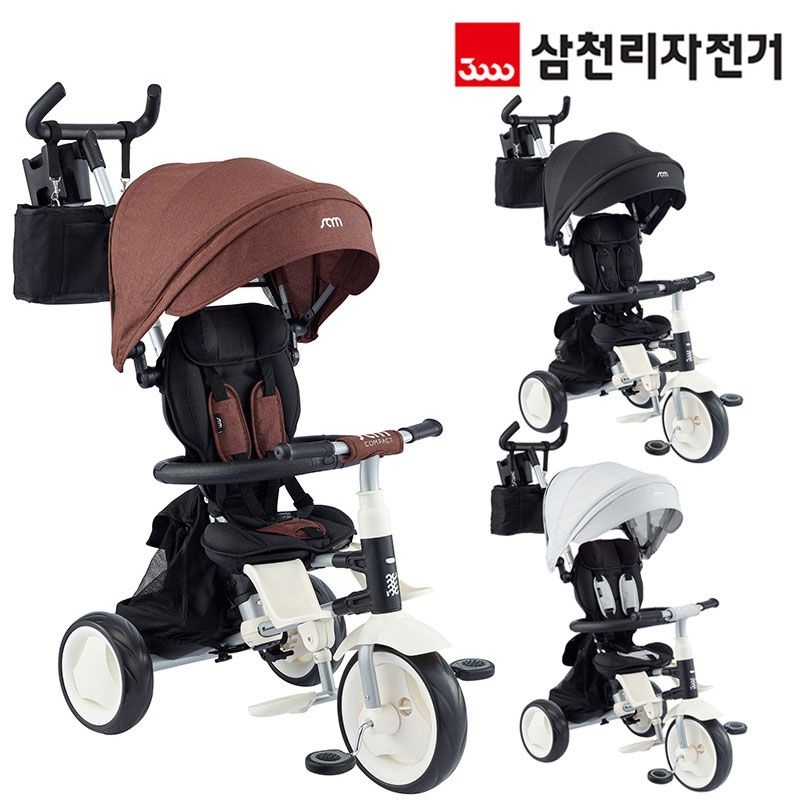 삼천리 샘트라이크콤팩트 2026년형 유모차형 세발자전거