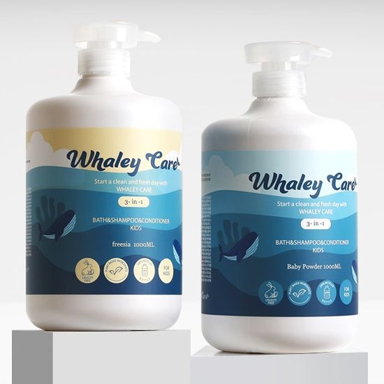 올인원 약산성 대용량 바디워시 1000ml 베이비파우더향 프리지아향 어린이 온가족 키즈 샴푸 선물