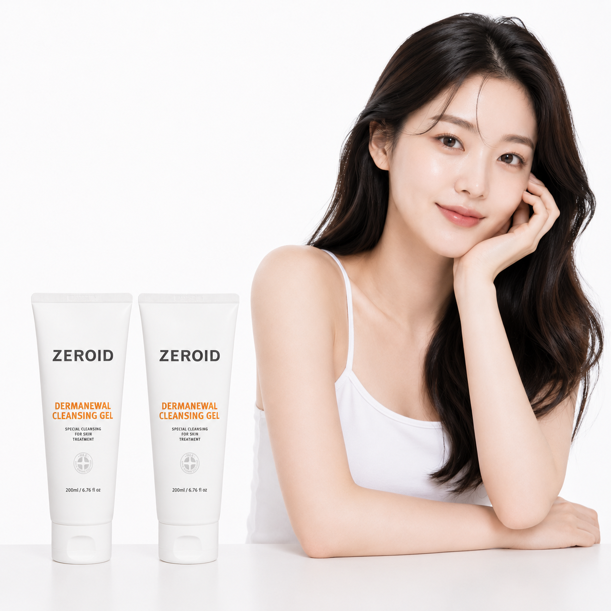 제로이드 더마뉴얼 클렌징젤 200ml 2개