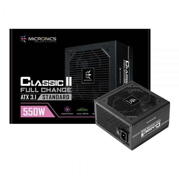 마이크로닉스 마이크로닉스 Classic II 풀체인지 550W 80PLUS스탠다드 ATX3.1