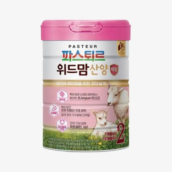[엘루맘] 파스퇴르 위드맘 산양 제왕분유 2단계