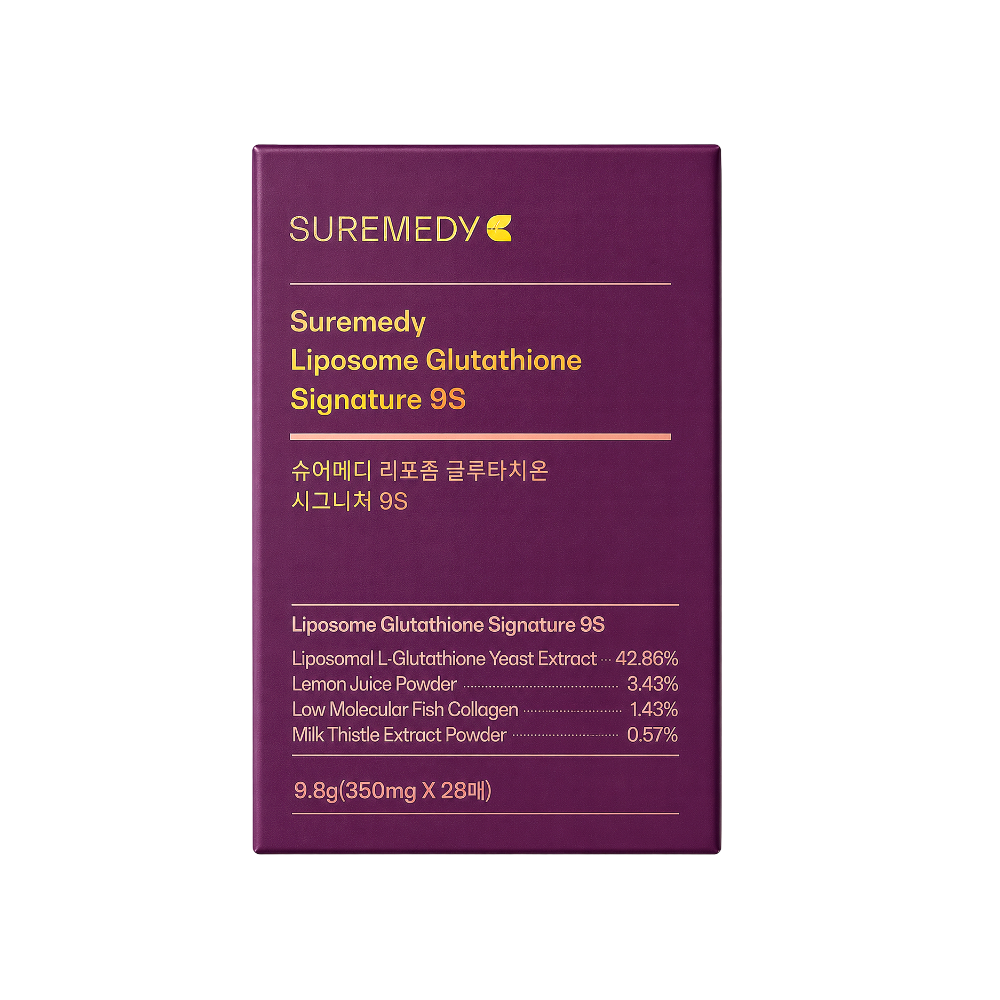 슈어메디 리포좀 글루타치온 시그니처 9S 28매 1박스