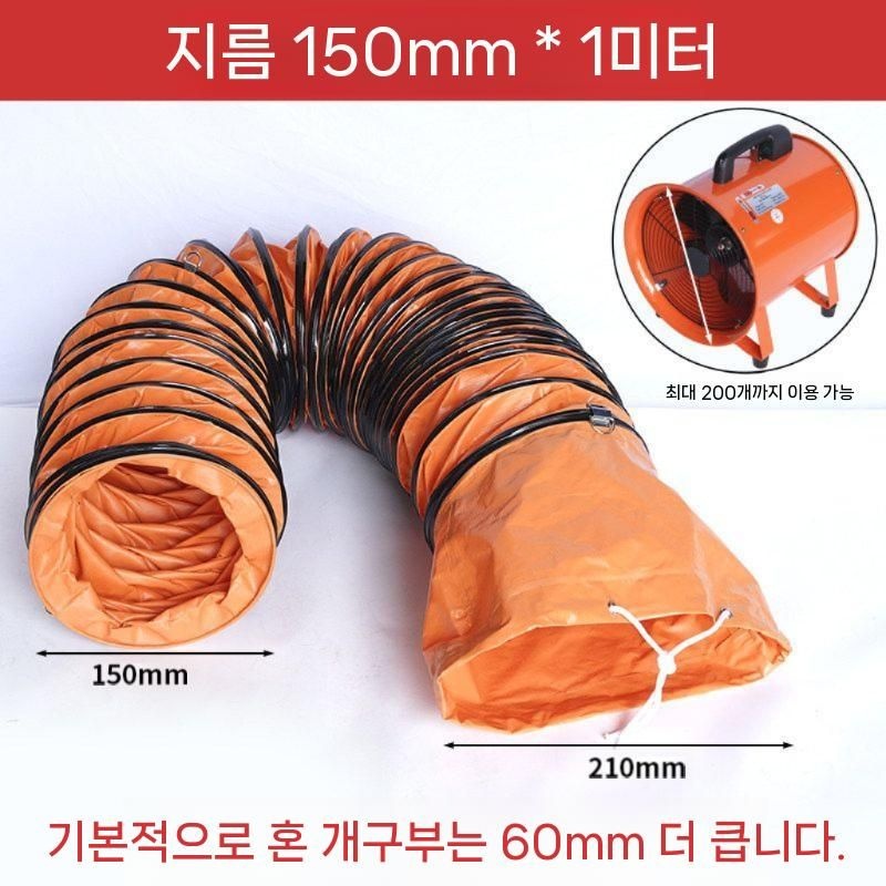 [해외] 실외기 에어로드 덕트 과열방지 환기구 에어컨