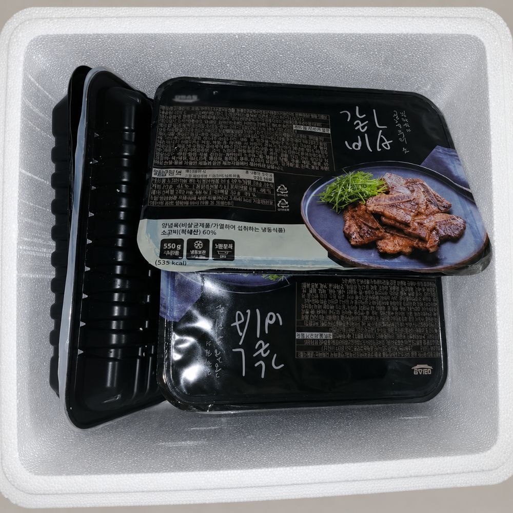김하진의 궁중 우리소 LA갈비 550g 12팩