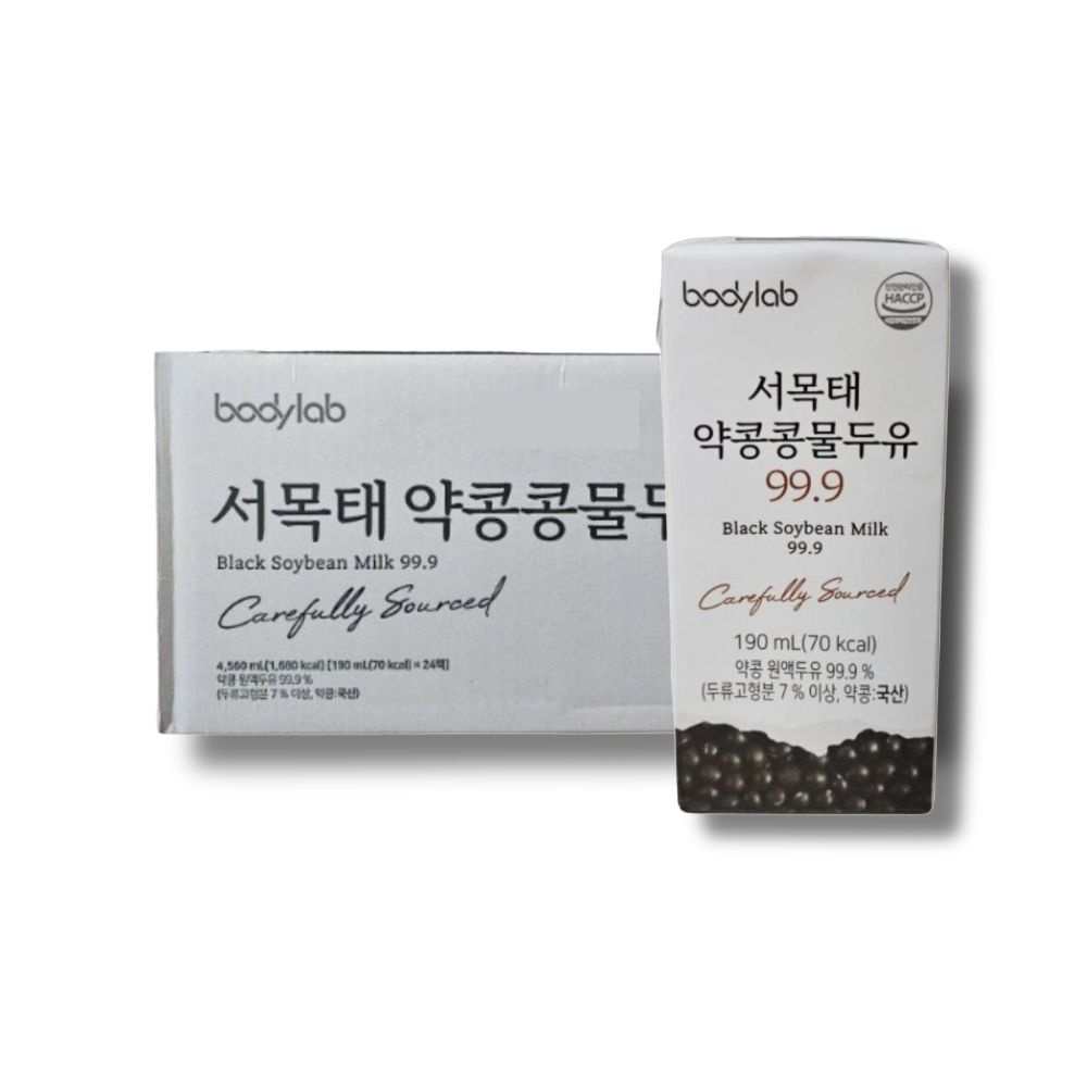바디랩 서목태 약콩콩물 24팩 1박스