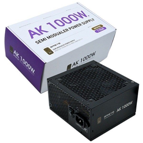 텐바이텐 AK 1000W 80PLUS브론즈 모듈러 ATX3.1