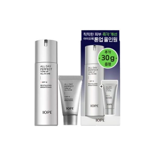 [오늘출발] 아이오페 맨 올데이 퍼펙트 톤업 올인원 120ml + [추가 30g 증정]